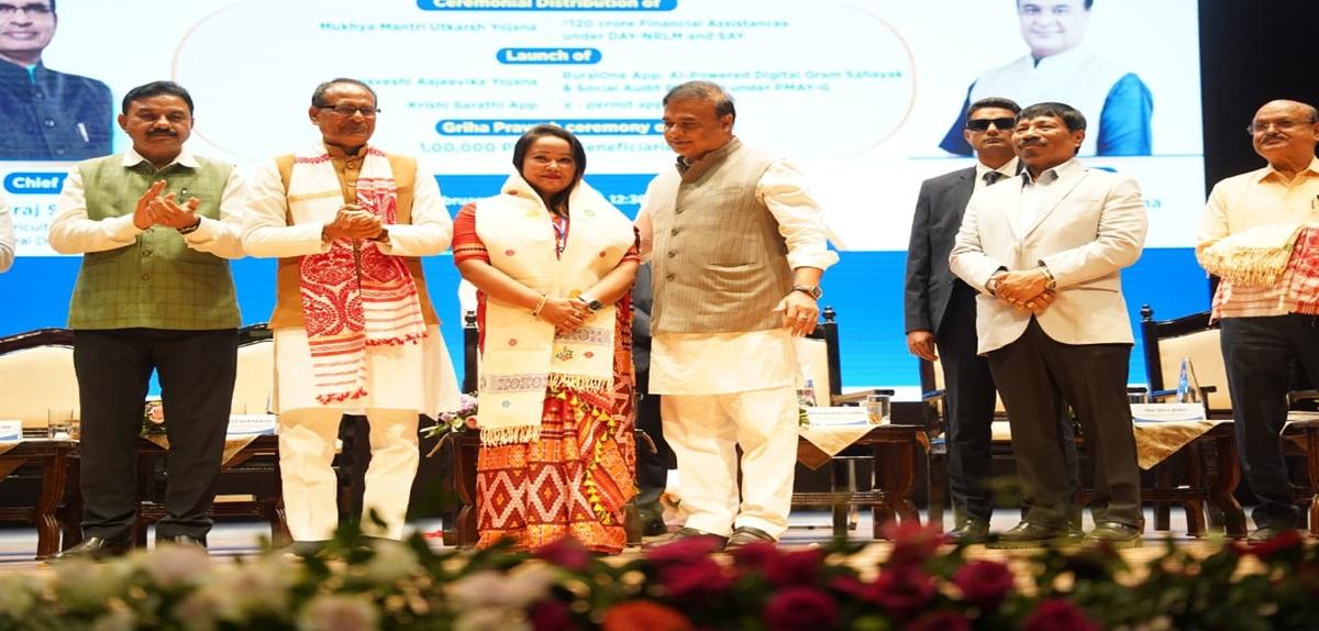 1800 crore gift to Assam: Shivraj Singh Chouhan approves 728 roads and 62 bridges, provides relief to farmers