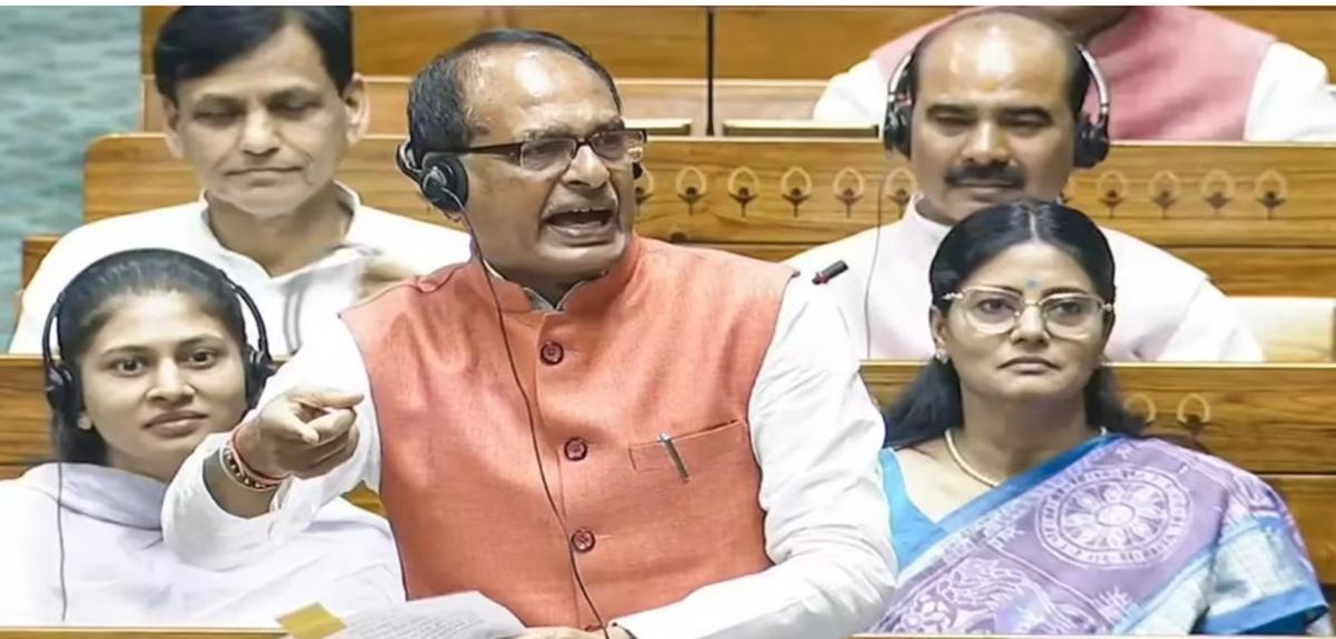 The opposition is crying foul, the world is applauding... Shivraj Singh Chouhan spoke in the Lok Sabha, gave a befitting reply to TMC and Congress.